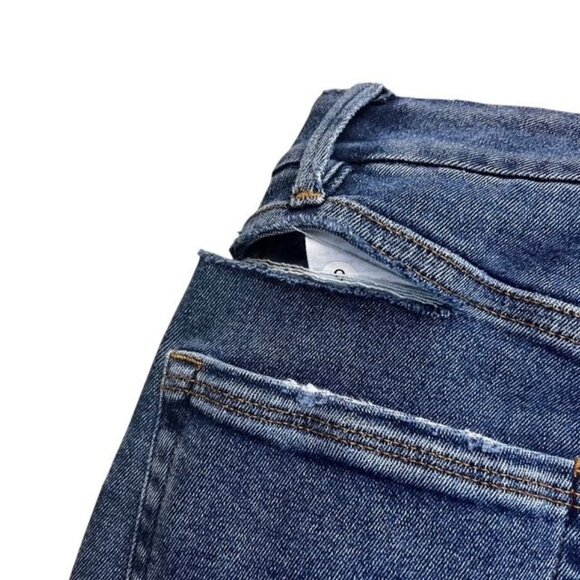 Good American New Women's Size 0/25 Distressed Skinny Jeans - Picture 6 of 8